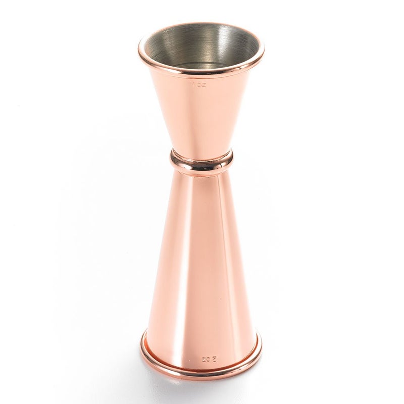 Barfly Japanese Style Jigger, 1 oz x 2 oz, Copper - Image 2